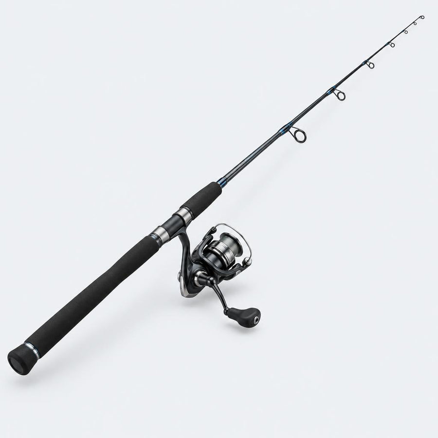 Saltwater fishing rod and spinning reel concept